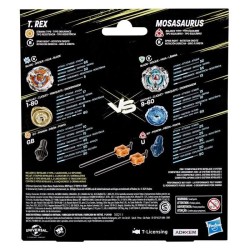 Beyblade X Jurassic World T. Rex contre Mosasaurus, 2 toupies de comp