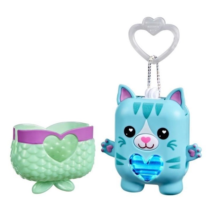 Nano-mals Pawtricia le chaton bleu, compagnon électronique, plus de 70 réactions, jouet de poche interactif pour filles et ga