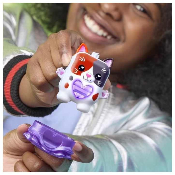 Nano-mals Purrnelope le chaton tricolore, compagnon électronique, plus de 70 réactions, pour enfants, des 5 ans Nano-mals Purrnelope le chaton tricolore, compagnon électronique, plus de 70 réactions, pour enfants, des 5 ans