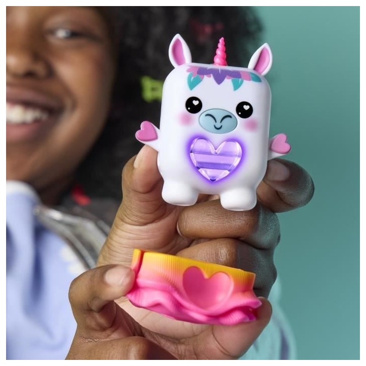Nano-mals Meadowmist la licorne, compagnon électronique, plus de 70 réactions, pour enfants, des 5 ans Nano-mals Meadowmist la licorne, compagnon électronique, plus de 70 réactions, pour enfants, des 5 ans