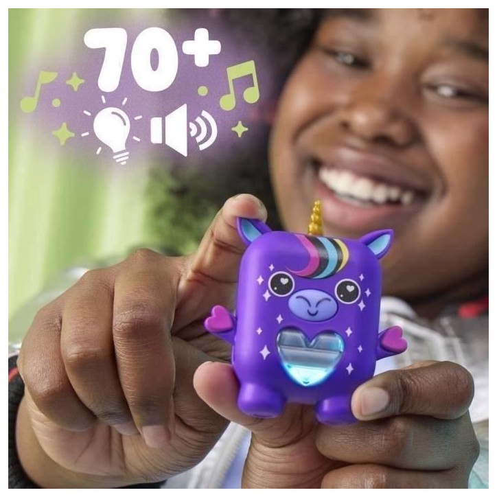 Nano-mals Stardream la licorne, compagnon électronique, plus de 70 réactions, pour enfants, des 5 ans Nano-mals Stardream la licorne, compagnon électronique, plus de 70 réactions, pour enfants, des 5 ans