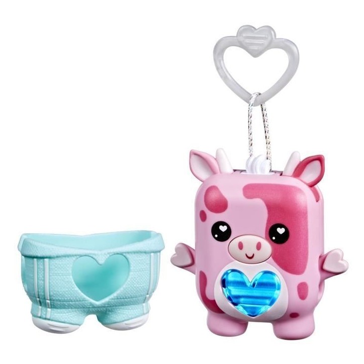 Nano-mals Mootilda la vache rose, compagnon électronique, plus de 70 réactions, pour enfants, des 5 ans Nano-mals Mootilda la vache rose, compagnon électronique, plus de 70 réactions, pour enfants, des 5 ans