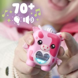 Nano-mals Mootilda la vache rose, compagnon électronique, plus de 70