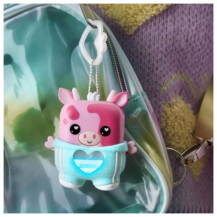 Nano-mals Mootilda la vache rose, compagnon électronique, plus de 70 réactions, pour enfants, des 5 ans Nano-mals Mootilda la vache rose, compagnon électronique, plus de 70 réactions, pour enfants, des 5 ans