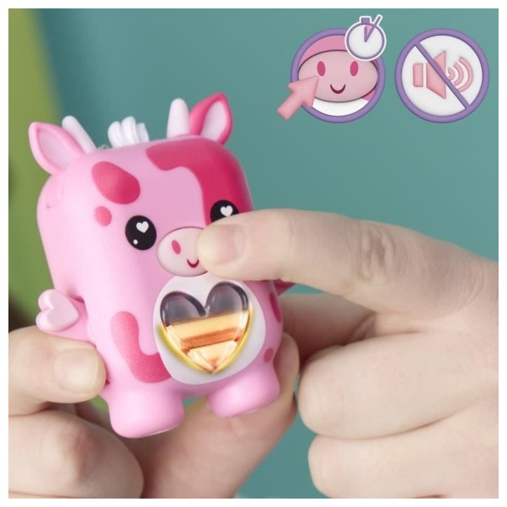 Nano-mals Mootilda la vache rose, compagnon électronique, plus de 70 réactions, pour enfants, des 5 ans Nano-mals Mootilda la vache rose, compagnon électronique, plus de 70 réactions, pour enfants, des 5 ans
