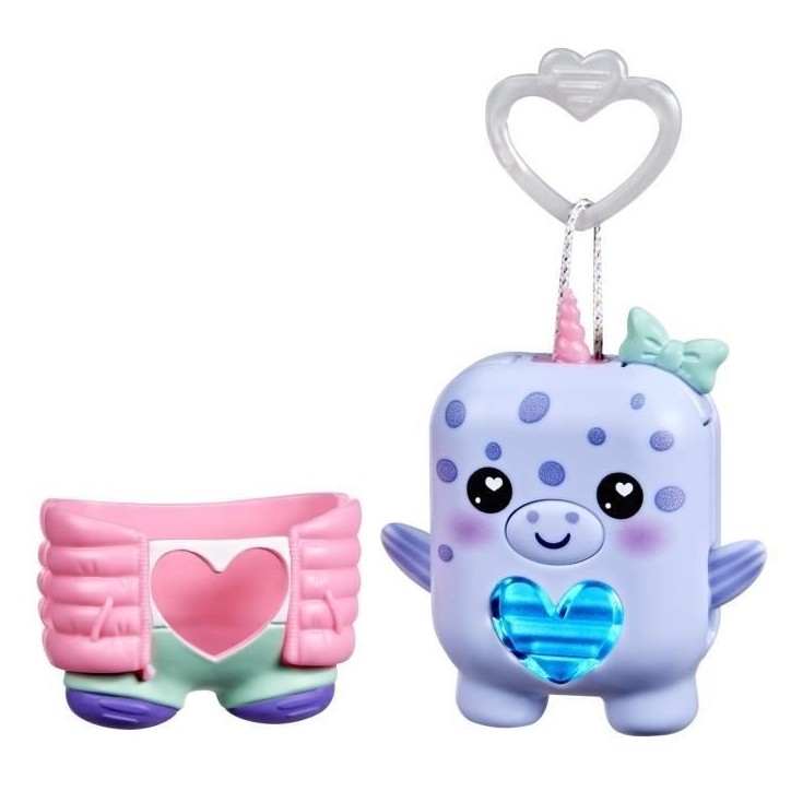 Nano-mals Bubbly le narval, compagnon électronique, plus de 70 réactions, pour enfants, des 5 ans Nano-mals Bubbly le narval, compagnon électronique, plus de 70 réactions, pour enfants, des 5 ans