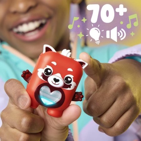 Nano-mals Pamanda le panda roux, compagnon électronique, plus de 70 réactions, pour enfants, des 5 ans