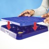 Puissance 4 Folie, jeu de groupe familial pour enfants et adultes, reb