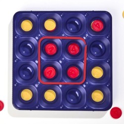 Puissance 4 Folie, jeu de groupe familial pour enfants et adultes, reb