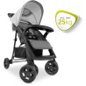 HAUCK - Poussette compacte - SHOPPER NEO II - 4 roues - Gris
