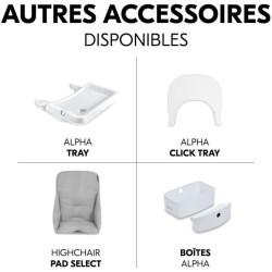 Chaise haute - HAUCK - BETA+ - Evolutive - De 6 mois a 90 kg - Bois FS