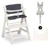 Chaise haute - HAUCK - BETA+ - Evolutive - De 6 mois a 90 kg - Bois FS