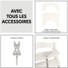 Chaise haute - HAUCK - BETA+ - Evolutive - De 6 mois a 90 kg - Bois FS