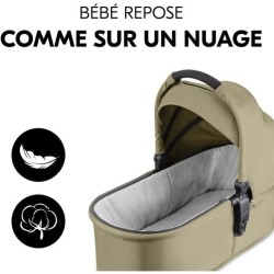 HAUK - Ensemble de voyage 3-en-1 Shop N Care Trio - Poussette + Nacell