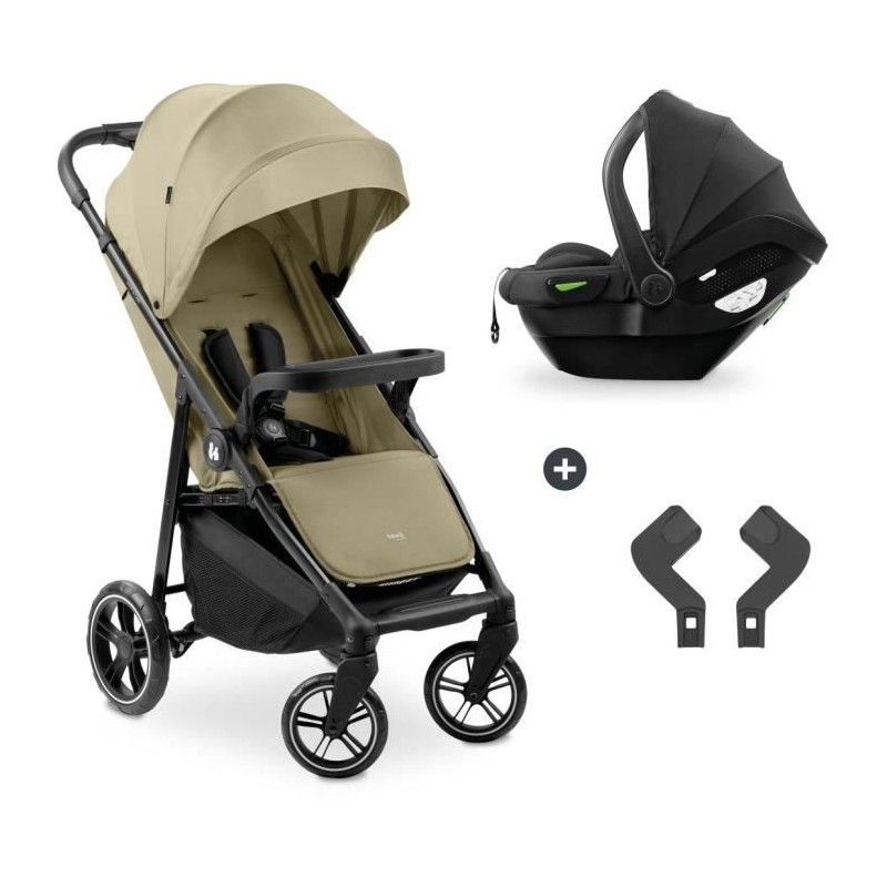 HAUK - Ensemble de voyage 2-en-1 Shop N Care - Poussette + Siege auto