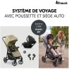 HAUK - Ensemble de voyage 2-en-1 Shop N Care - Poussette + Siege auto