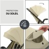 HAUK - Ensemble de voyage 2-en-1 Shop N Care - Poussette + Siege auto
