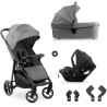 HAUK - Ensemble de voyage 3-en-1 Shop N Care Trio - Poussette + Nacell