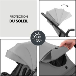 HAUK - Ensemble de voyage 3-en-1 Shop N Care Trio - Poussette + Nacell