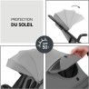 HAUK - Ensemble de voyage 2-en-1 Shop N Care - Poussette + Siege auto