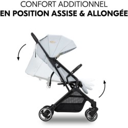 HAUCK - Poussette compacte - TRAVEL N CARE - 4 roues - Pliage a 1 main