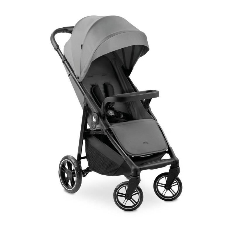 HAUCK - Poussette compacte - SHOP N CARE - 4 roues - Gris