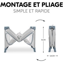 Lit de voyage - HAUCK - DREAM N PLAY PLUS - 60 x 120 cm - Des la naiss