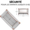 Lit de voyage - HAUCK - DREAM N PLAY PLUS - 60 x 120 cm - Des la naiss