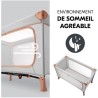 Lit de voyage - HAUCK - DREAM N PLAY PLUS - 60 x 120 cm - Des la naiss