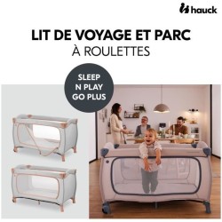 Lit de voyage - HAUCK - SLEEP N PLAY GO PLUS - 60 x 120 cm - Des la na