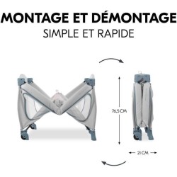 Lit de voyage - HAUCK - SLEEP N PLAY GO PLUS - 60 x 120 cm - Des la na