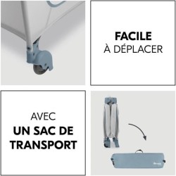 Lit de voyage - HAUCK - SLEEP N PLAY GO PLUS - 60 x 120 cm - Des la na