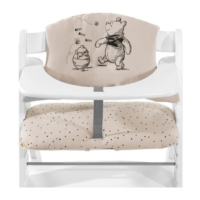 Coussin pour chaise haute - HAUCK - Anti-dérapant - Minnie Rose