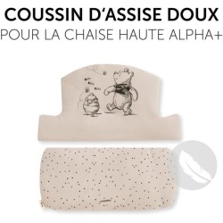 Coussin pour chaise haute - HAUCK - Anti-dérapant - Minnie Rose
