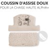 Coussin pour chaise haute - HAUCK - Anti-dérapant - Minnie Rose