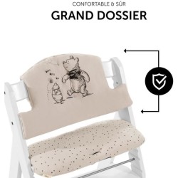 Coussin pour chaise haute - HAUCK - Anti-dérapant - Minnie Rose