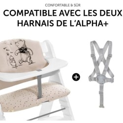 Coussin pour chaise haute - HAUCK - Anti-dérapant - Minnie Rose