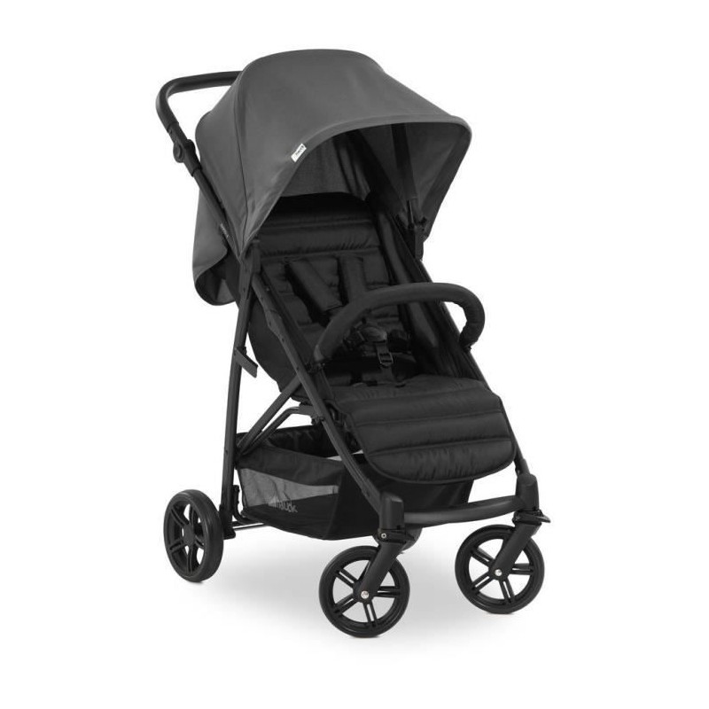 HAUCK - Poussette compacte - RAPID 4 - 4 roues - Gris HAUCK - Poussette compacte - RAPID 4 - 4 roues - Gris