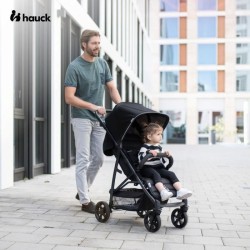 HAUCK - Poussette compacte - RAPID 4 - 4 roues - Gris