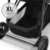 HAUCK - Poussette compacte - RAPID 4 - 4 roues - Gris