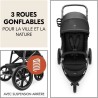 HAUCK - Poussette tout terrain - RAPID 3 Air - 3 roues - Pliage a 1 ma