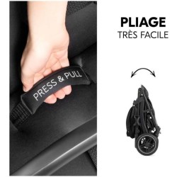 HAUCK - Poussette tout terrain - RAPID 4D - Pliage a 1 main - 4 roues