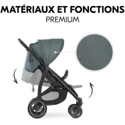 HAUCK - Poussette tout terrain - RAPID 4D - Pliage a 1 main - 4 roues