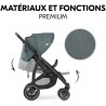 HAUCK - Poussette tout terrain - RAPID 4D - Pliage a 1 main - 4 roues