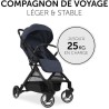 HAUCK - Poussette compacte - TRAVEL N CARE - 4 roues - Pliage a 1 main