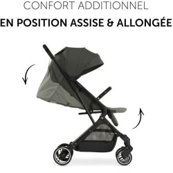 HAUCK - Poussette compacte - TRAVEL N CARE - 4 roues - Pliage a 1 main
