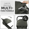 HAUCK - Poussette compacte - TRAVEL N CARE - 4 roues - Pliage a 1 main
