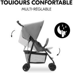 HAUCK - Poussette canne - SPORT - Pliable & inclinable - Capote Pare-S