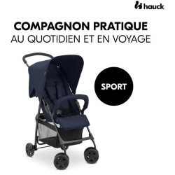 HAUCK - Poussette canne - SPORT - Pliable & inclinable - Capote Pare-S