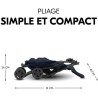 HAUCK - Poussette canne - SPORT - Pliable & inclinable - Capote Pare-S